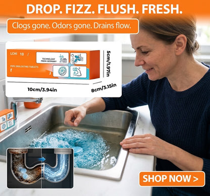 🏡Powerful Pipe Declogging & Cleaning Tablets🔥