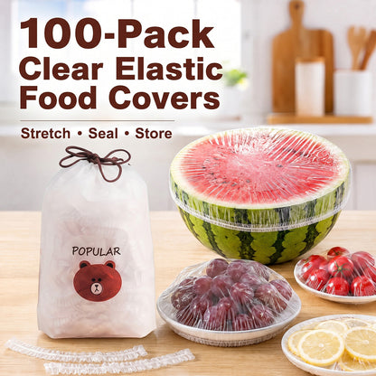 ⏳LAST DAY DEAL — BUY 1 GET 1 FREE! 🔥 Disposable Stretch Food Covers for Bowls & Plates