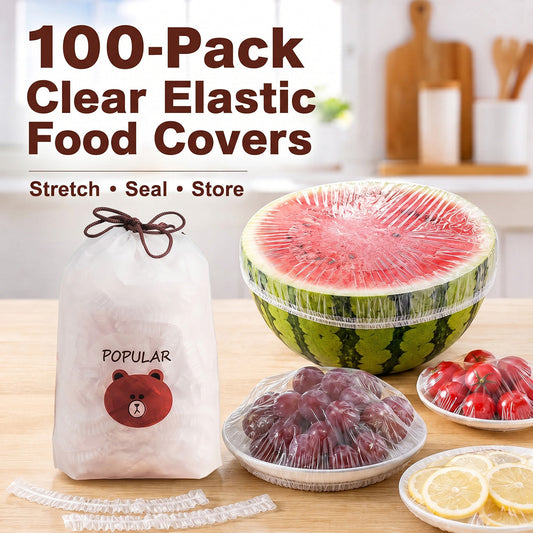 ⏳LAST DAY DEAL — BUY 1 GET 1 FREE! 🔥 Disposable Stretch Food Covers for Bowls & Plates