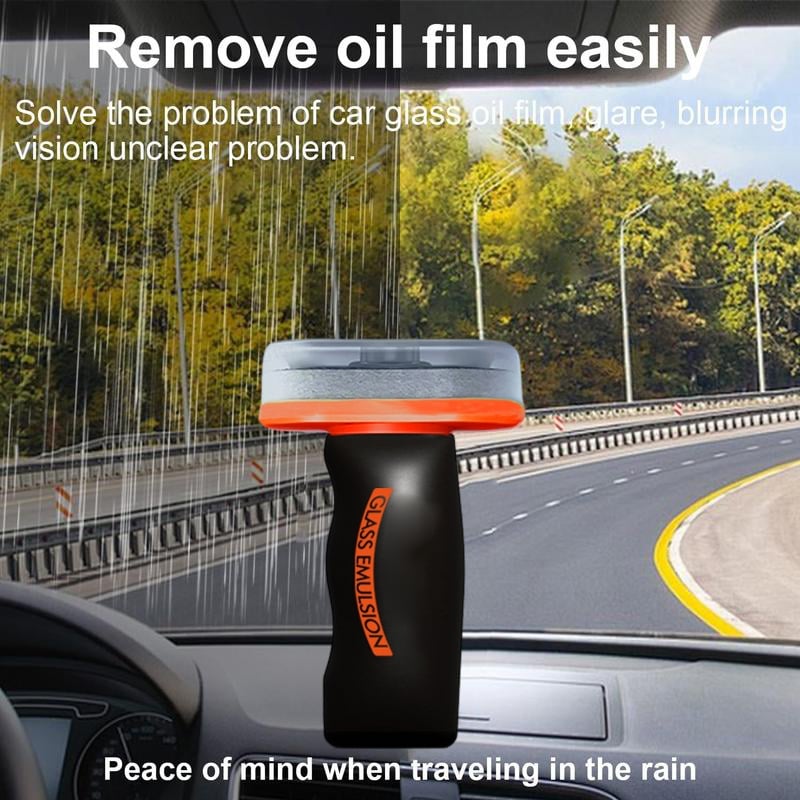 ⚡50K+ SOLD!🔥🔥2026 Handheld Car Glass Oil-Film Remover