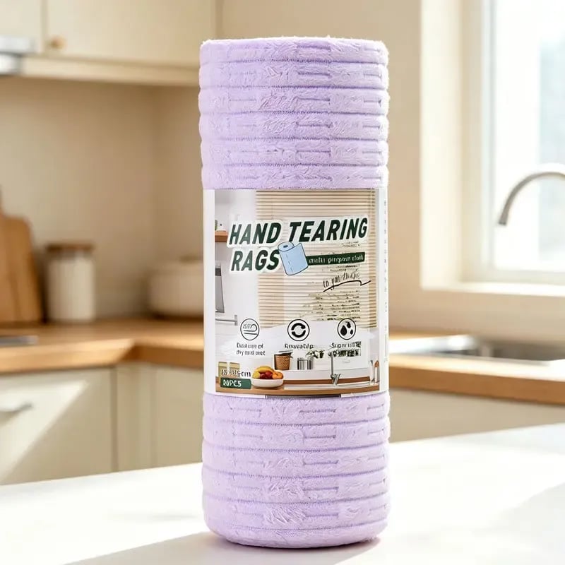 🥳2026 HOT SALE-🧽 20PCS Tearable Antibacterial Cleaning Cloths