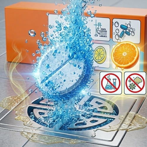 🏡Powerful Pipe Declogging & Cleaning Tablets🔥