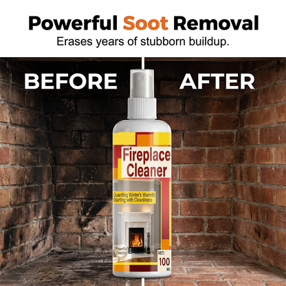 🔥 BUY 1 GET 1 FREE — Fast-Acting Fireplace Cleaner, No Scrubbing Mess!🏡