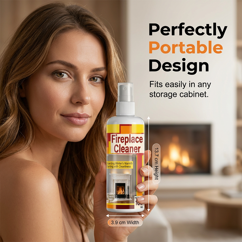 🔥 BUY 1 GET 1 FREE — Fast-Acting Fireplace Cleaner, No Scrubbing Mess!🏡