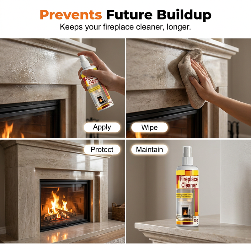 🔥 BUY 1 GET 1 FREE — Fast-Acting Fireplace Cleaner, No Scrubbing Mess!🏡