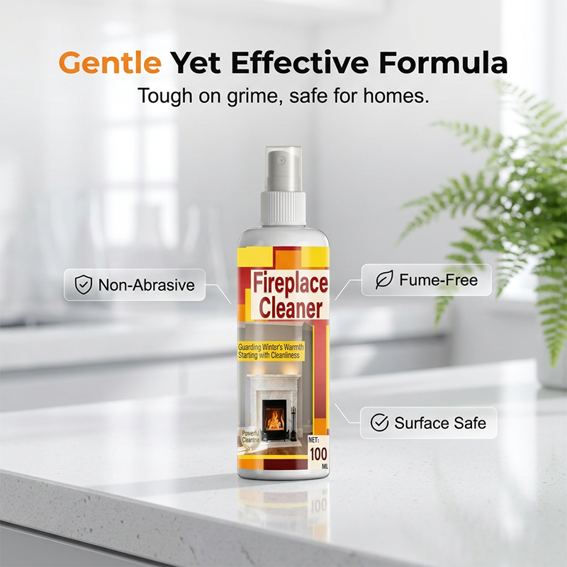 🔥 BUY 1 GET 1 FREE — Fast-Acting Fireplace Cleaner, No Scrubbing Mess!🏡