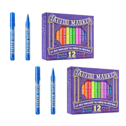 🎉✨ Glow Party Tattoo Pens 🌈