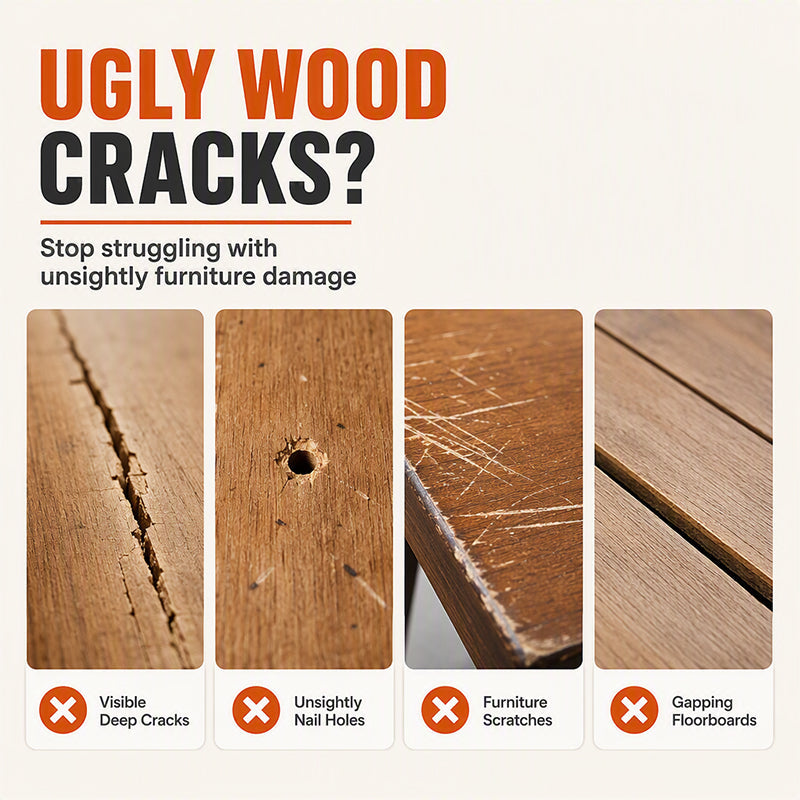 🏡Wood Filler for Cracks and Holes✨