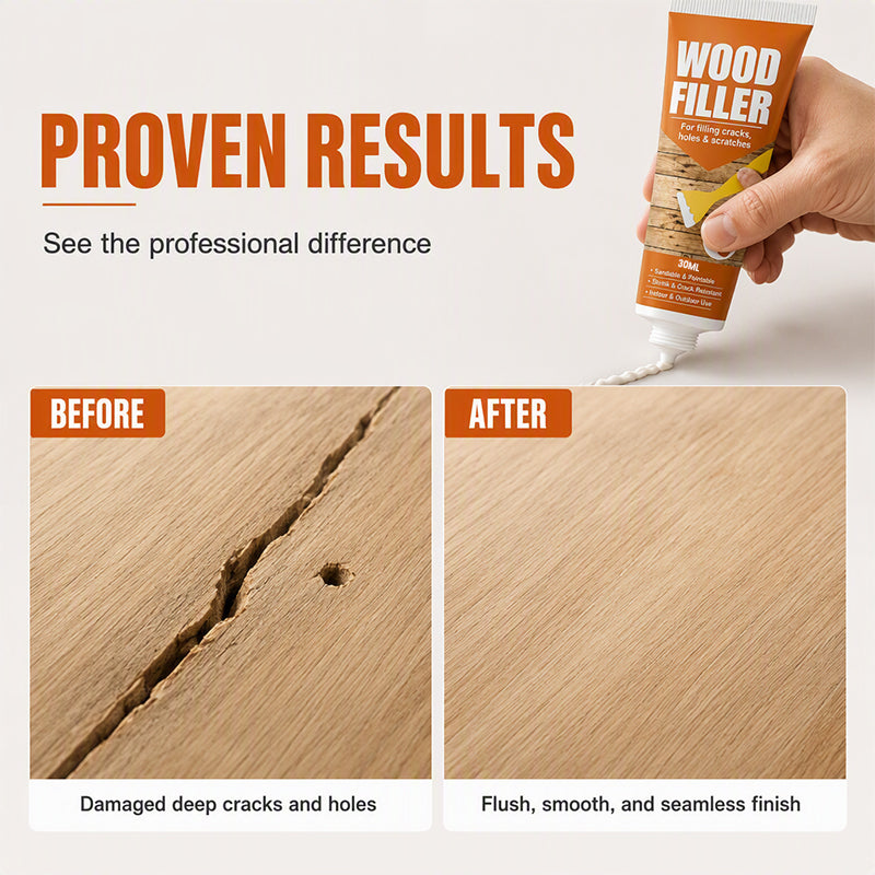 🏡Wood Filler for Cracks and Holes✨