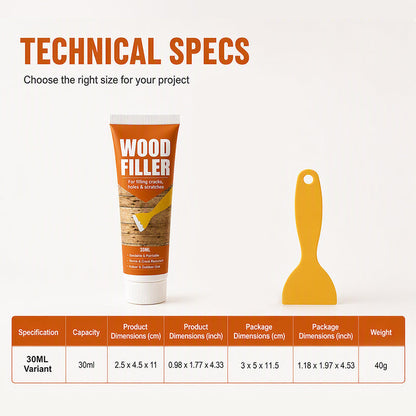 🏡Wood Filler for Cracks and Holes✨