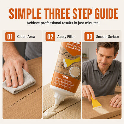 🏡Wood Filler for Cracks and Holes✨